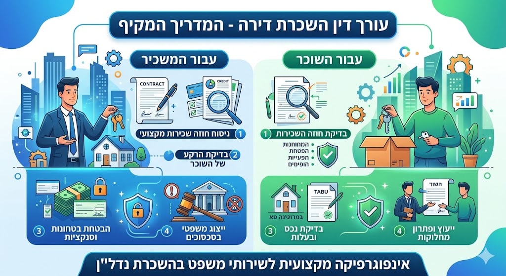 עורך דין השכרת דירה